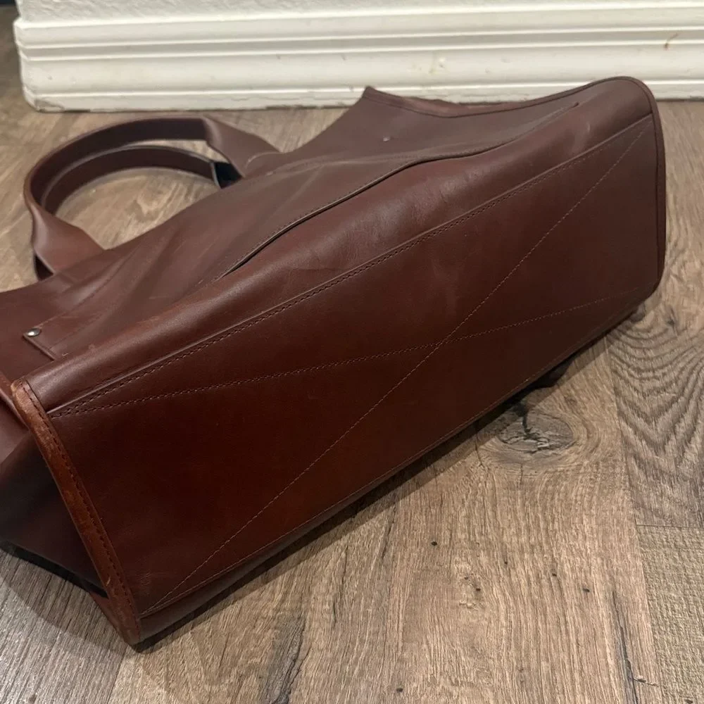 Shinola Bert Zip Brief Tote